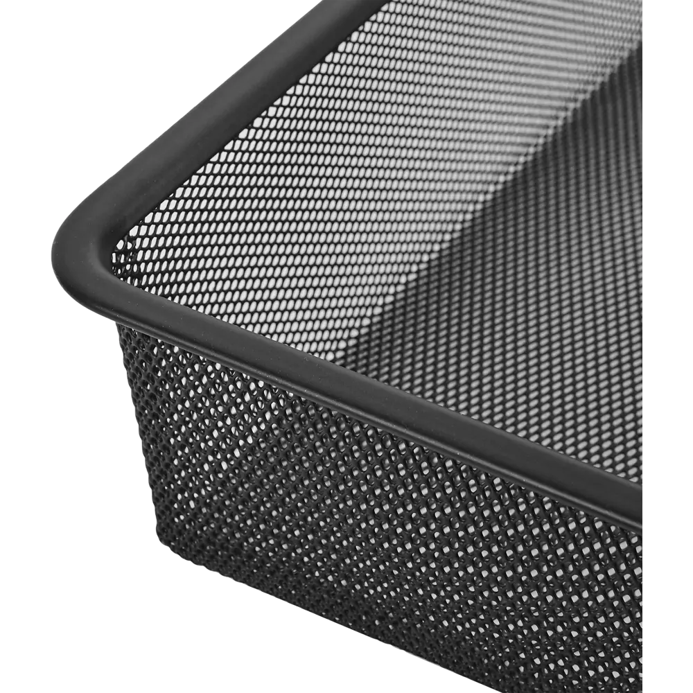 Выдвижная корзина НСХ для систем хранения - черная стальная сетка 82482709 STLM-0028078 - Вид №3