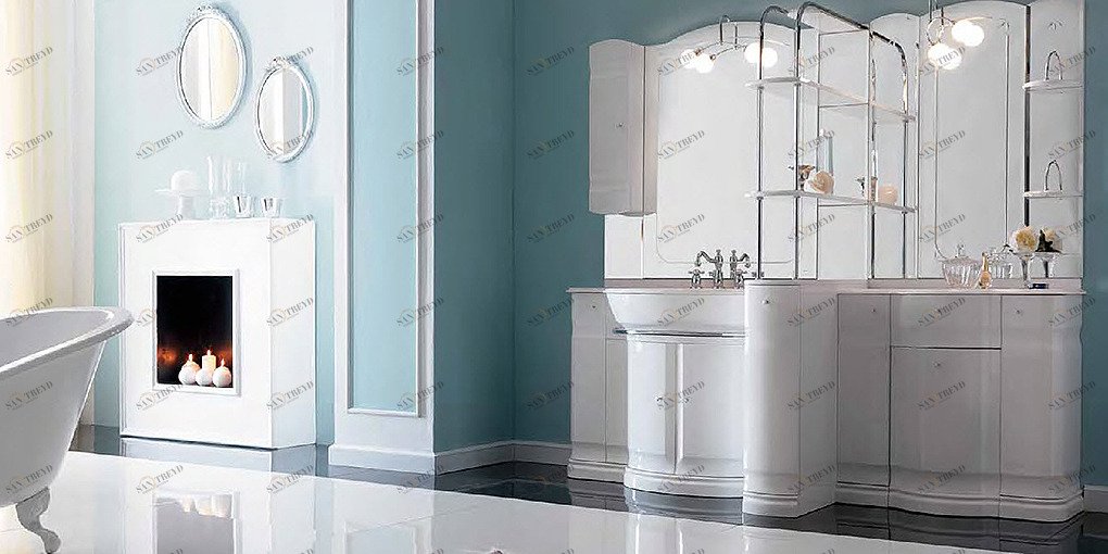 Комплект мебели для ванной комнаты Comp.n.14 Eurodesign Hilton COMPN14