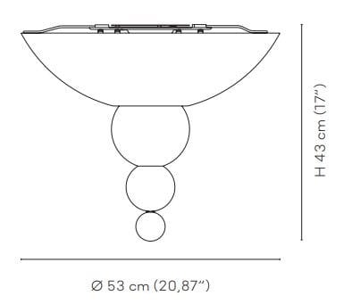 Потолочный светильник из дутого стекла VENINI Abaco ARCH-00120252 - Вид №2