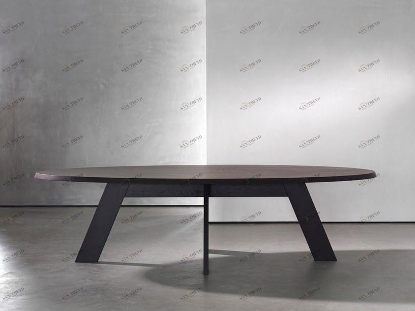 Piet Boon Овальный обеденный стол из дерева  Pbc 03.11/13 Pbc 03.11/13.