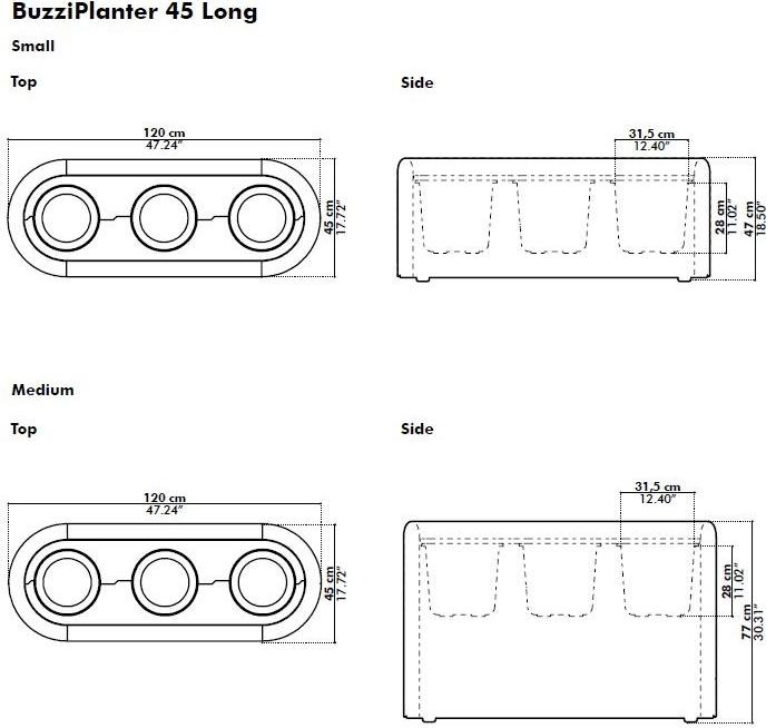 BuzziSpace Горшок в переработанном домашнем животном sun-id-1404870 - Вид №11