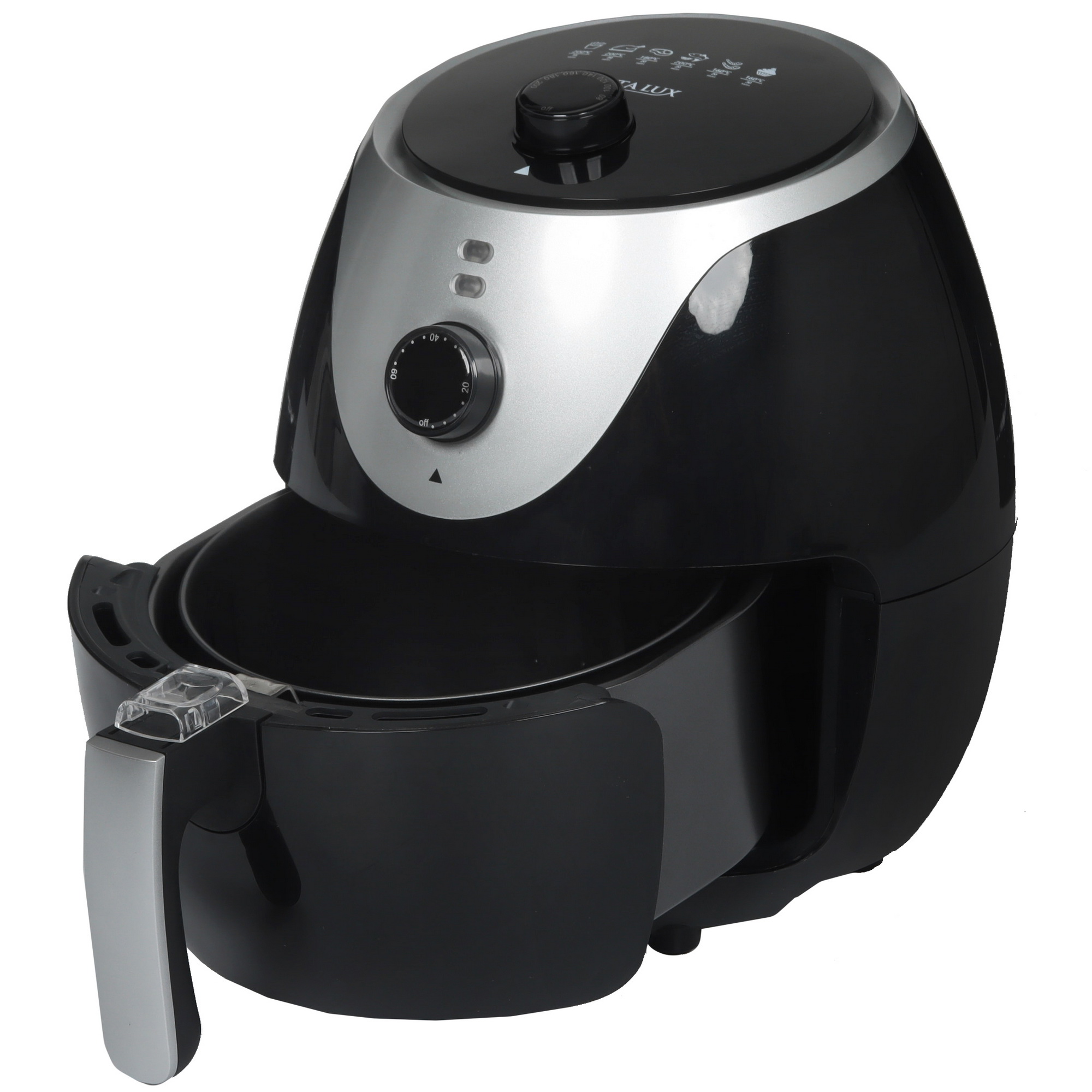 5354882 Аэрогриль DELTA LUX DE-6102 черный STDN-0143627 - Вид №2