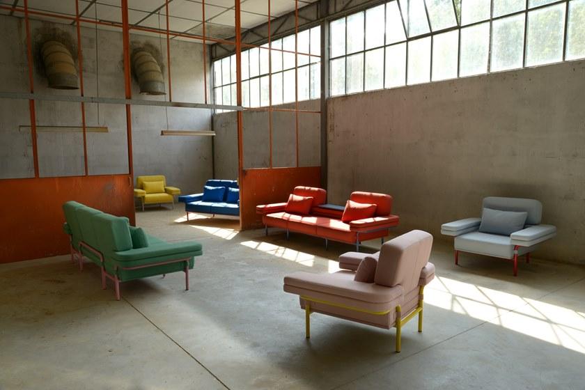 Adrenalina 2-местный тканевый диван Leo sun-id-1369248 - Вид №8