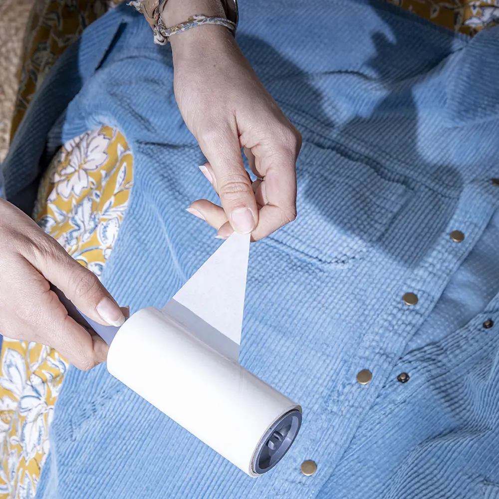 SPACEO - Ролик-липучка для одежды с многоразовыми сменными блоками 82658196 STLM-0033013 - Вид №4