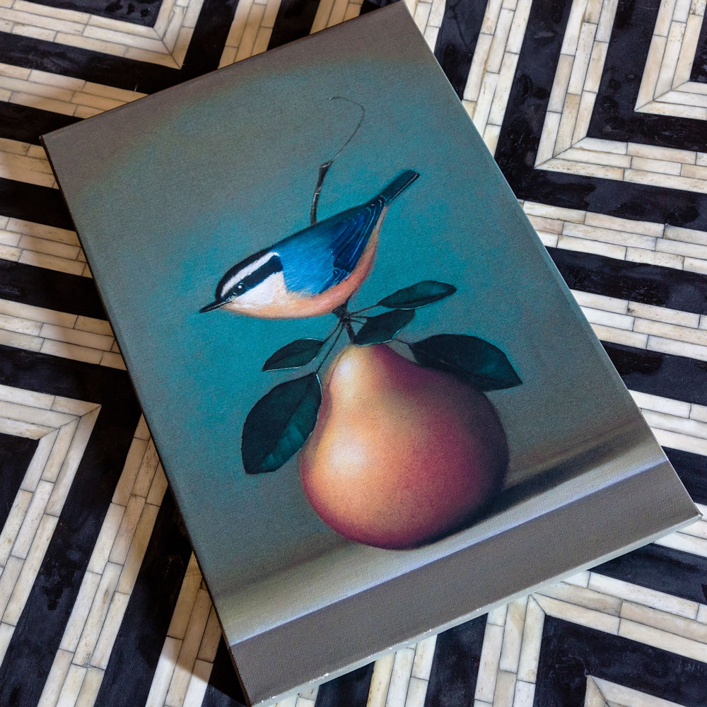 6111204 Картина «Мистер Грушев» (холст, галерейная натяжка) Object Desire  - Вид №1