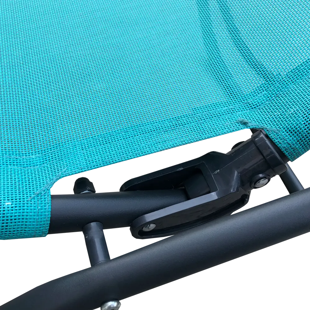 Шезлонг складной Naterial Fiesta 142x60x99 см сталь/ текстилен мятный Santreyd STLM-2143659 - Вид №10