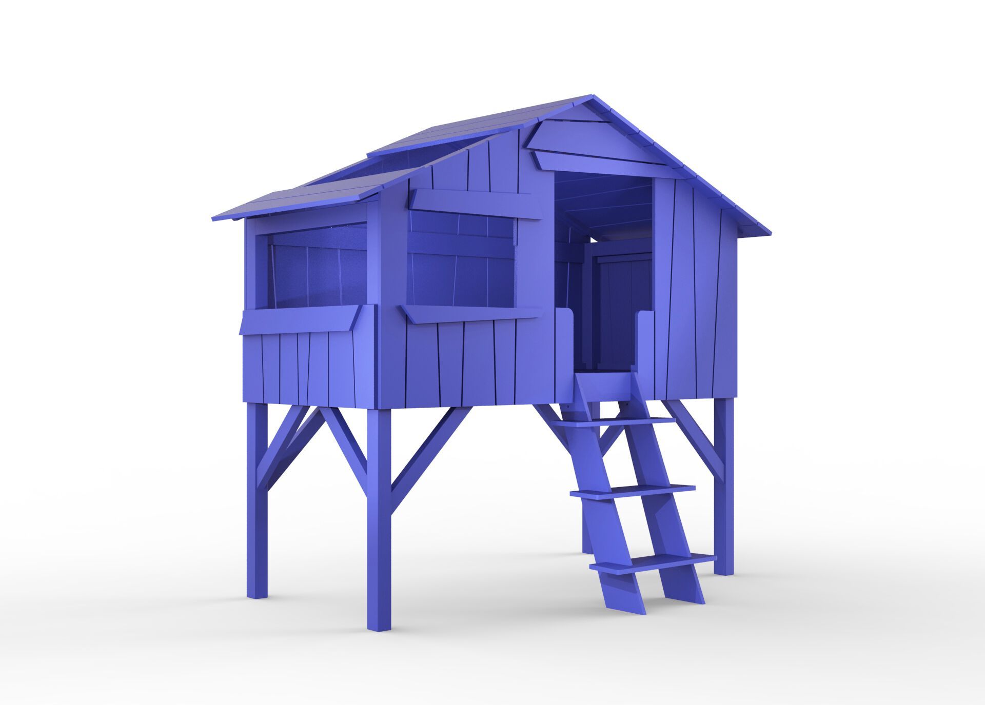 Односпальная кровать из МДФ Mathy by Bols КРОВАТИ И ГОРКИ ДЛЯ ДОМИКОВ НА ДЕРЕВЕ ARCH-00136891 - Вид №31