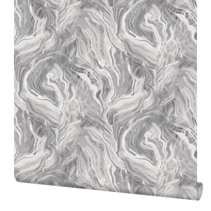 ELYSIUM Лава - флизелиновые обои серого цвета с абстрактным рисунком 89389839