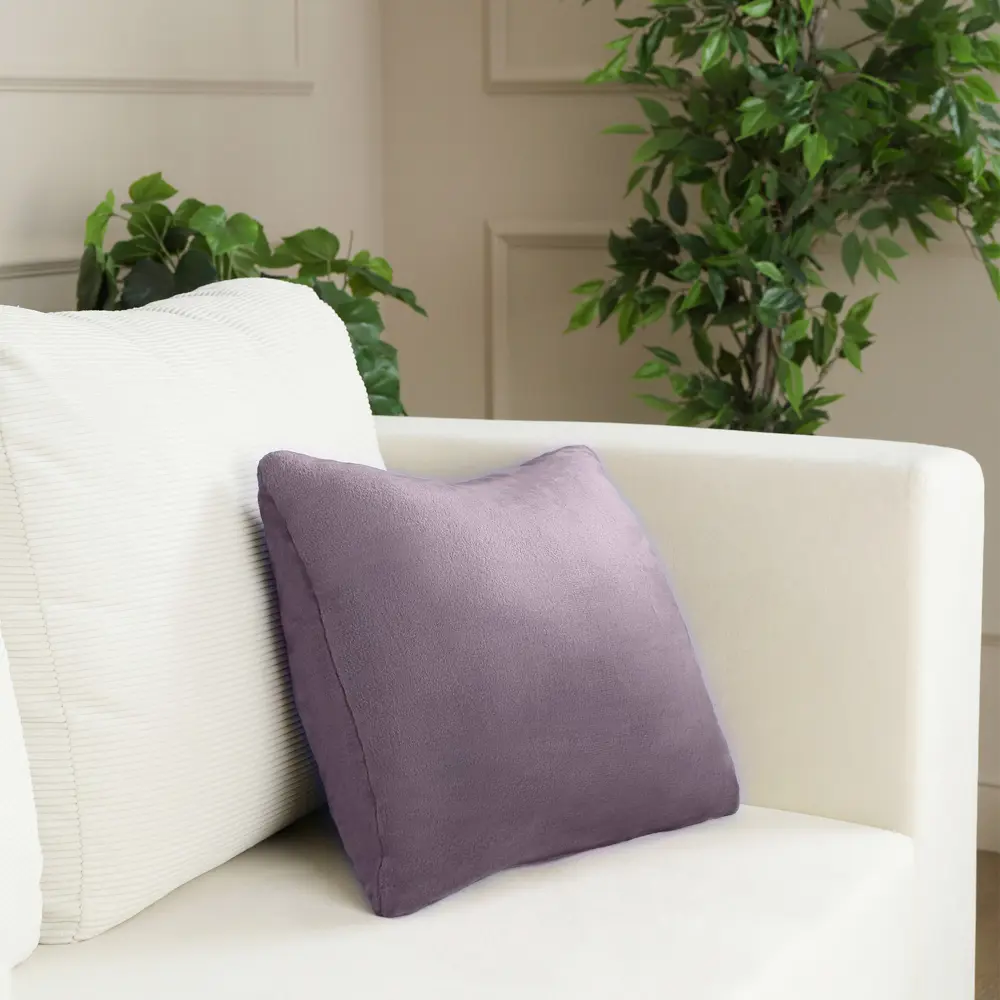 Подушка KREAFORTA Flandria 45x45 см цвет лаванда STLM-2085902 - Вид №3