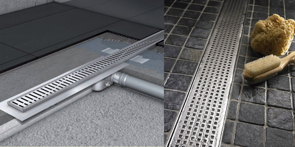 Канал для душа L985 мм ACO ShowerDrain C-line 408718 - Вид №2