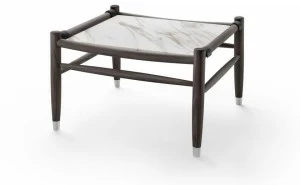 Flexform Низкий прямоугольный журнальный столик Tessa