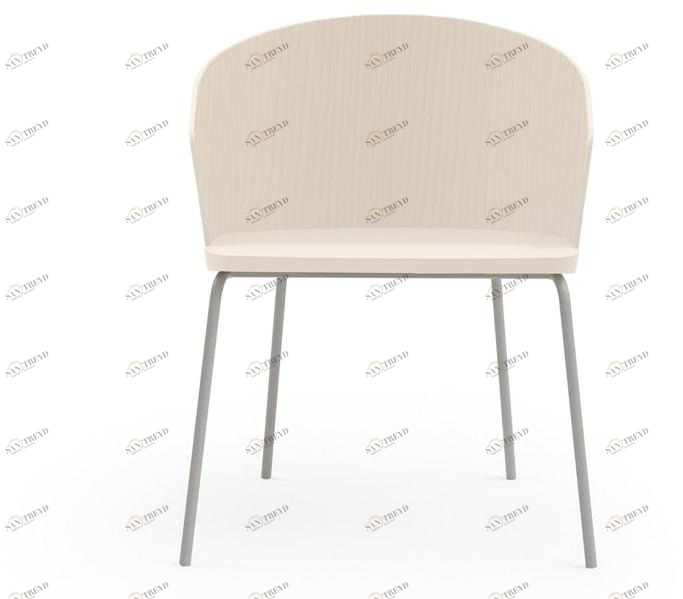 Billiani Кресло из ясеня со стальной конструкцией Fitt hug 047