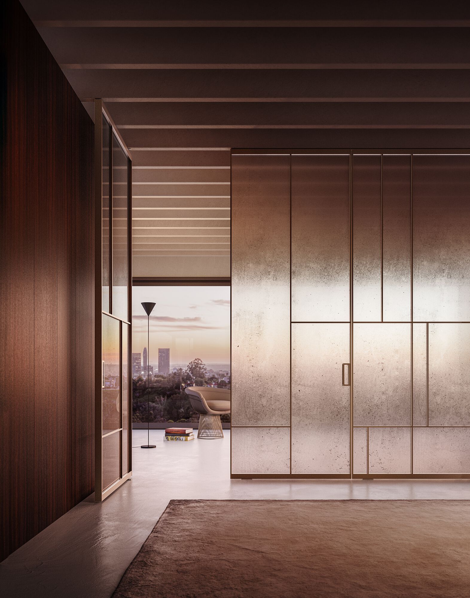 Стеклянная висячая дверь HenryGlass MANHATTAN ARCH-00102599 - Вид №5