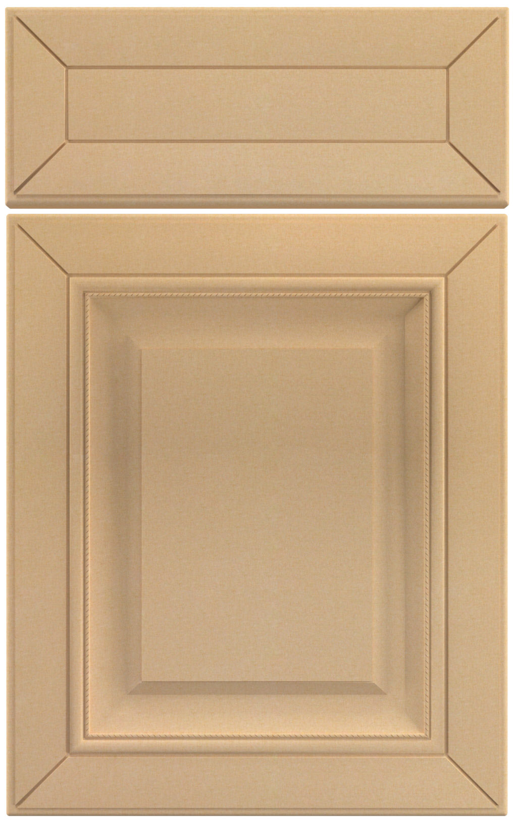 Фасады для кухни Классика Фрезеровка «Сорбонна+» Лен солнечный №45 SIDAK SIST246-10644