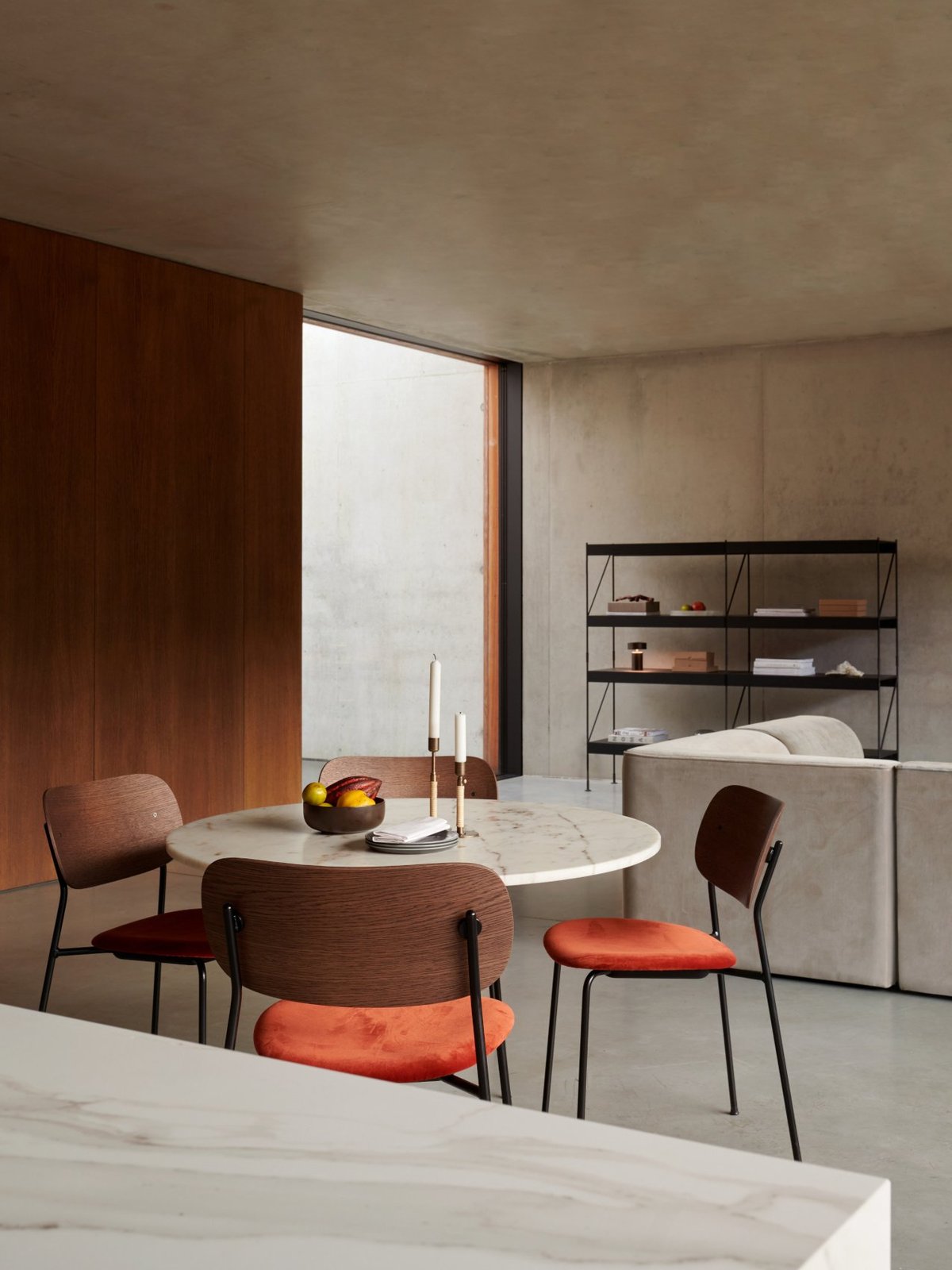 9332659 MENU Стол-колонна Harbour, круглый со звездообразным основанием Прилавок  - Вид №22