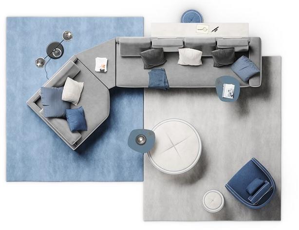 Reflex Модульный угловой диван Adone sun-id-1436544 - Вид №2