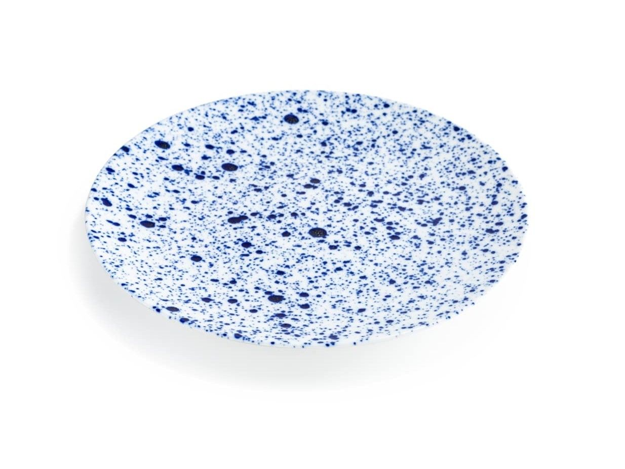 Фарфоровая сервировочная тарелка Non Sans Raison Magma Cobalt ARCH-00009744