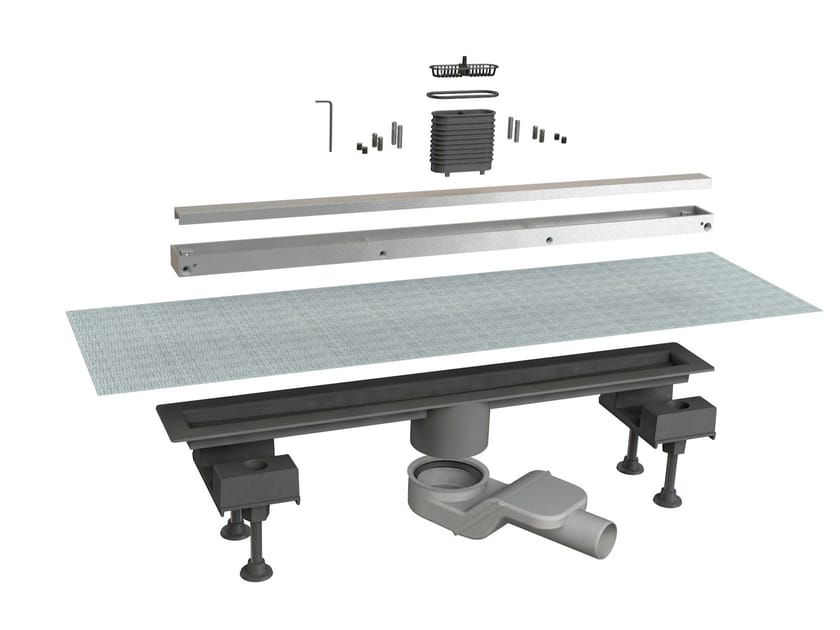 Алюминиевый слив для душа Bonomini Canalissima ARCH-00151975