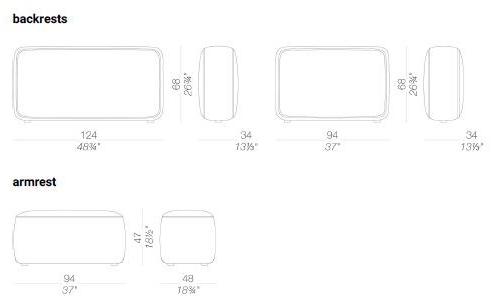 Lapalma Садовое кресло из модульной ткани Plus outdoor sun-id-1422600 - Вид №4