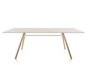 Прямоугольный стол с верхней частью HPL