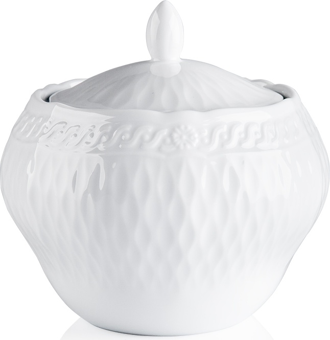 10581285 Noritake Сахарница Noritake "Шер Бланк" 320мл Фарфор 