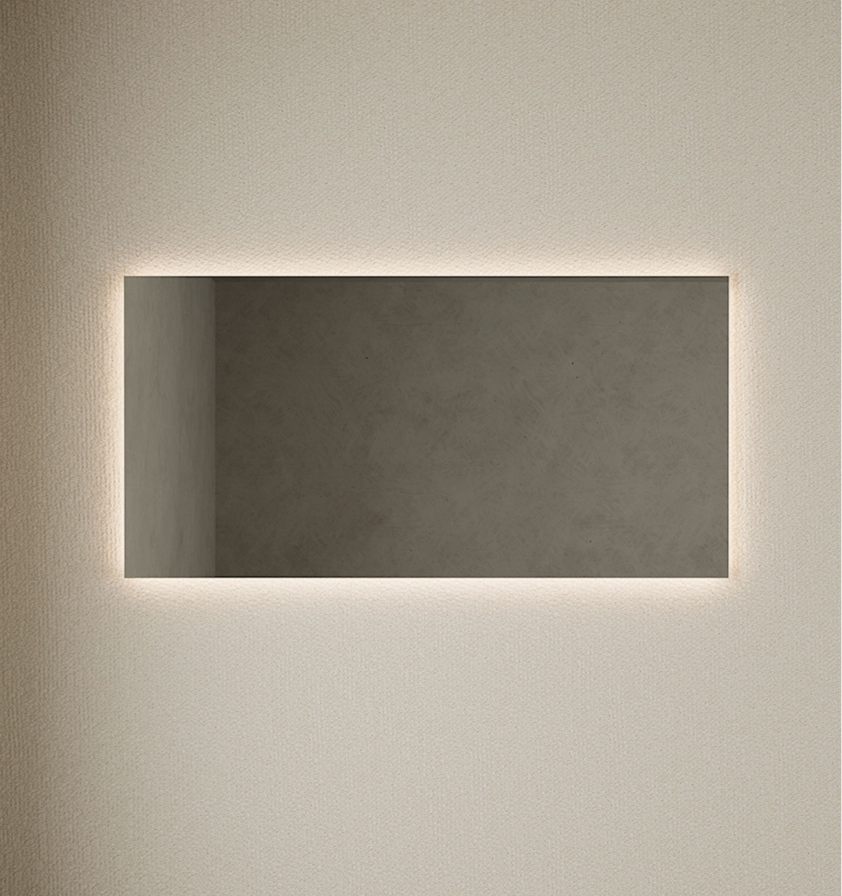 Прямоугольное зеркало со встроенным освещением Nic отражение ARCH-00108273 - Вид №1