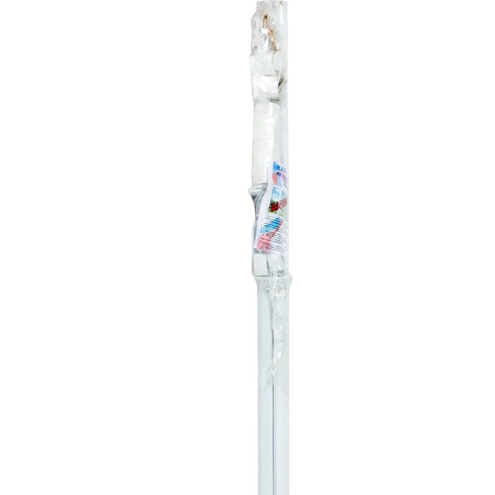 Карниз однорядный «Дачник» 240 см металл/пластик цвет белый Santreyd STLM-2165561 - Вид №2