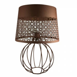 Лампа настольная песочного цвета Seven Fires "Карвед" 39103.04.28.01B SEVEN FIRES КАРВЕД 00-3907813 Коричневый