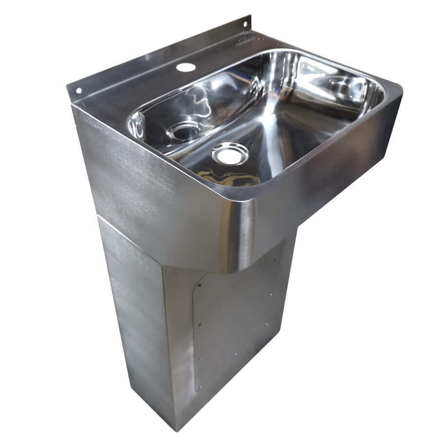 3-030.1  Раковины напольные Public Steel  - Вид №2