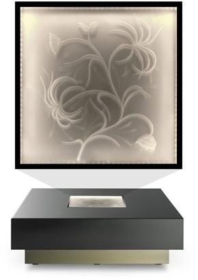 Reflex Квадратный лакированный деревянный журнальный столик Palazzo ducale sun-id-1469493 - Вид №2