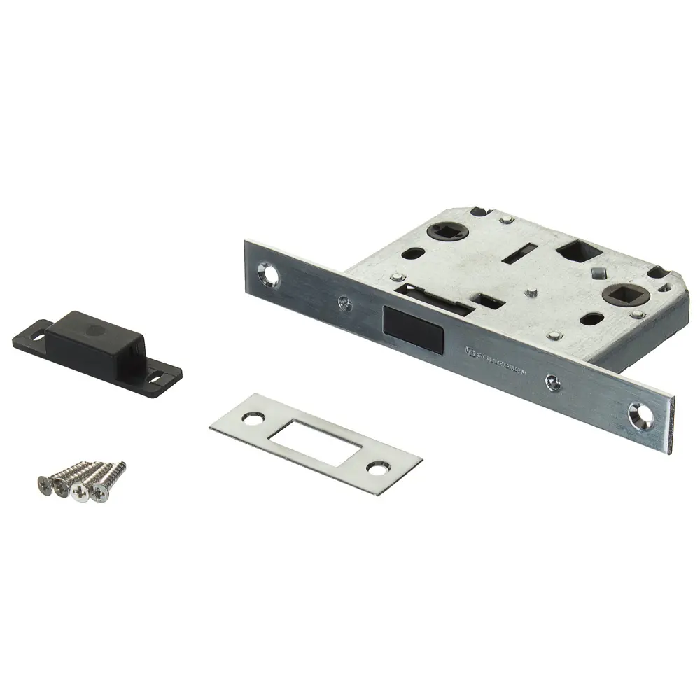 Защелка под фиксатор Palladium 170-M, 165x74x20 мм, сталь/ЦАМ, цвет матовый хром STLM-2176825 - Вид №1