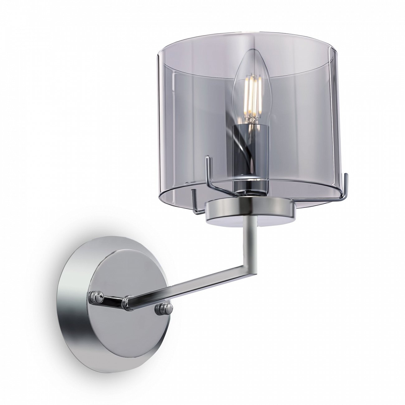 Бра настенное хром Karen FR5096WL-01CH FREYA MODERN 00-3957426 Хром - Вид №1