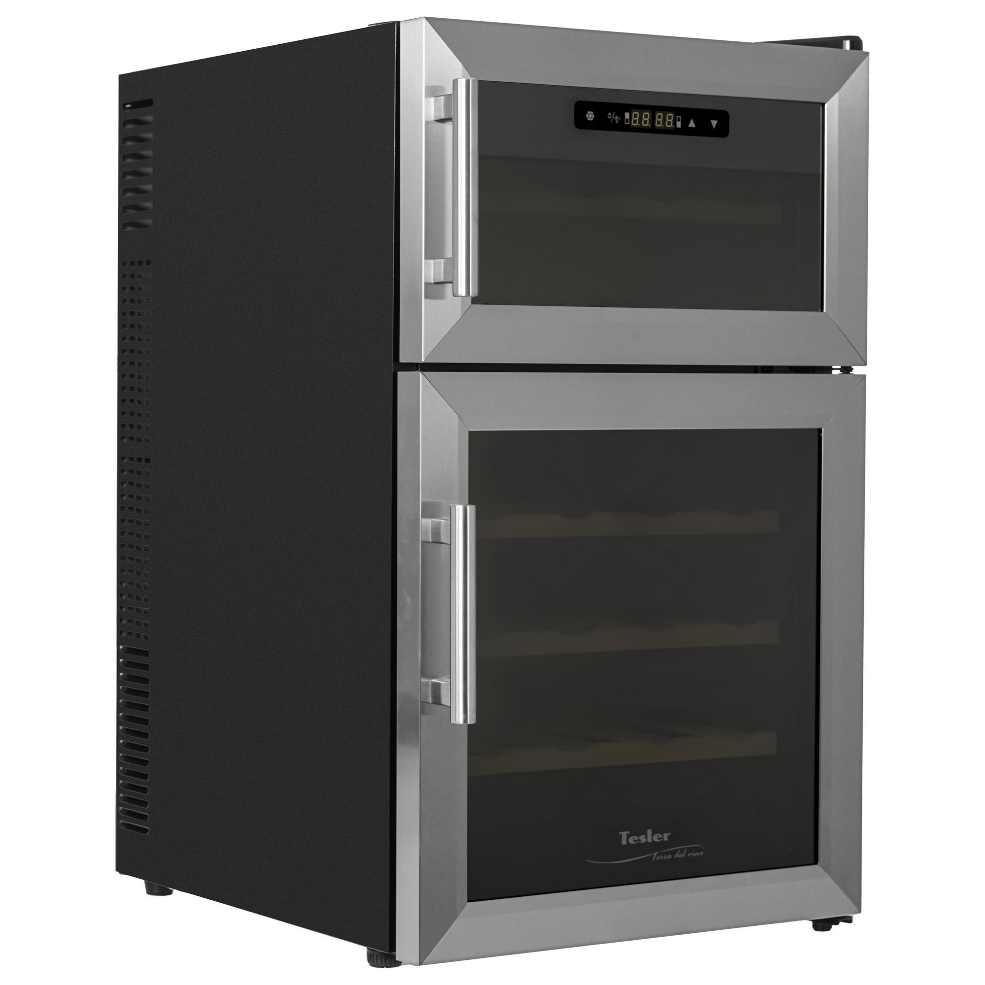 9944973 Винный шкаф Tesler WCD-242 серебристый STDN-0053789