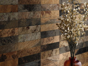 Пол / облицовка керамогранита с эффектом камня