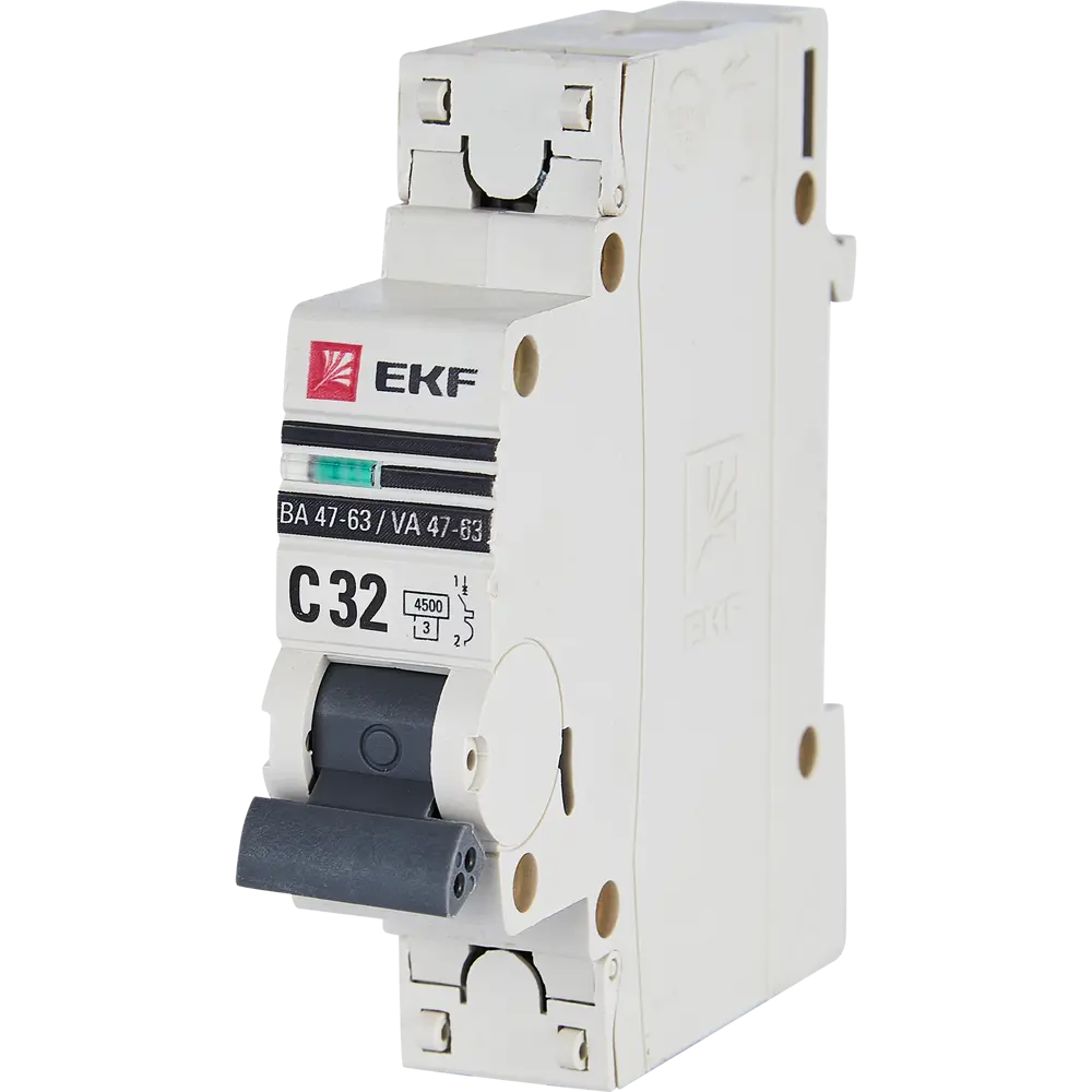 Автоматический выключатель EKF ВА47-63 32А для защиты электросетей 82421207 STLM-1571917