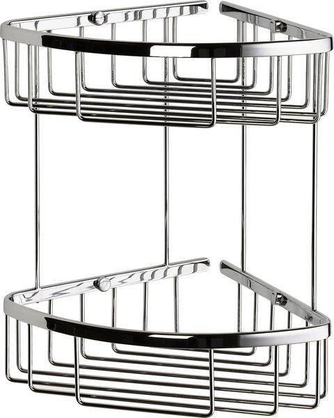 HL067/BR Sanibano, решетка угловая 2-х уровневая, цвет бронза 