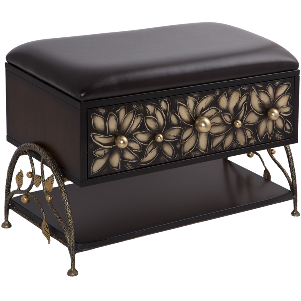 15011,14079 Настенная прихожая Терра Каштан с зеркалом BOGACHO 4627196590427, 4627196590441 - Вид №8