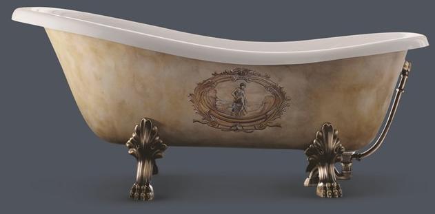 Gruppo Treesse Овальная ванна в классическом стиле Vasche in stile classico sun-id-1418789 - Вид №3