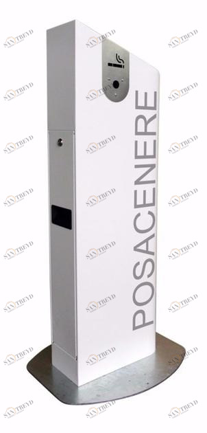 A.U.ESSE Пепельница для общественных мест из нержавеющей стали  1101009 