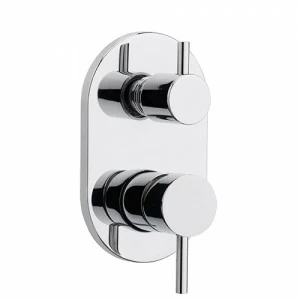 15187 Встроенный монокомандный смеситель для душа, три выхода EFFEPI RUBINETTERIE Tondi