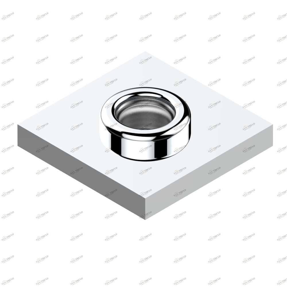 G79-5598E/B Накладная гарнитура для емкости под ванну для арт. 5598E Thg-paris Cubica Хром G79-5598E/B CAT.A