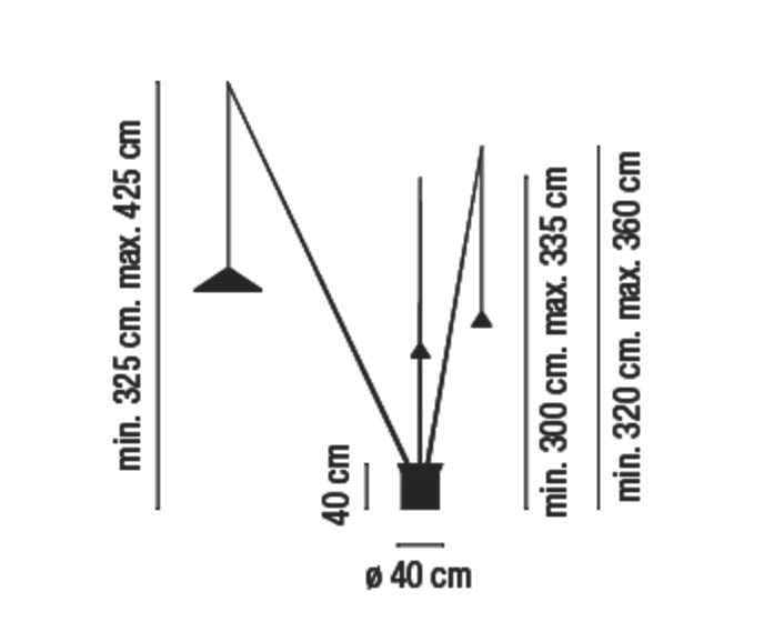 Светодиодный торшер из углеродного волокна Vibia ARCH-00096564 - Вид №5
