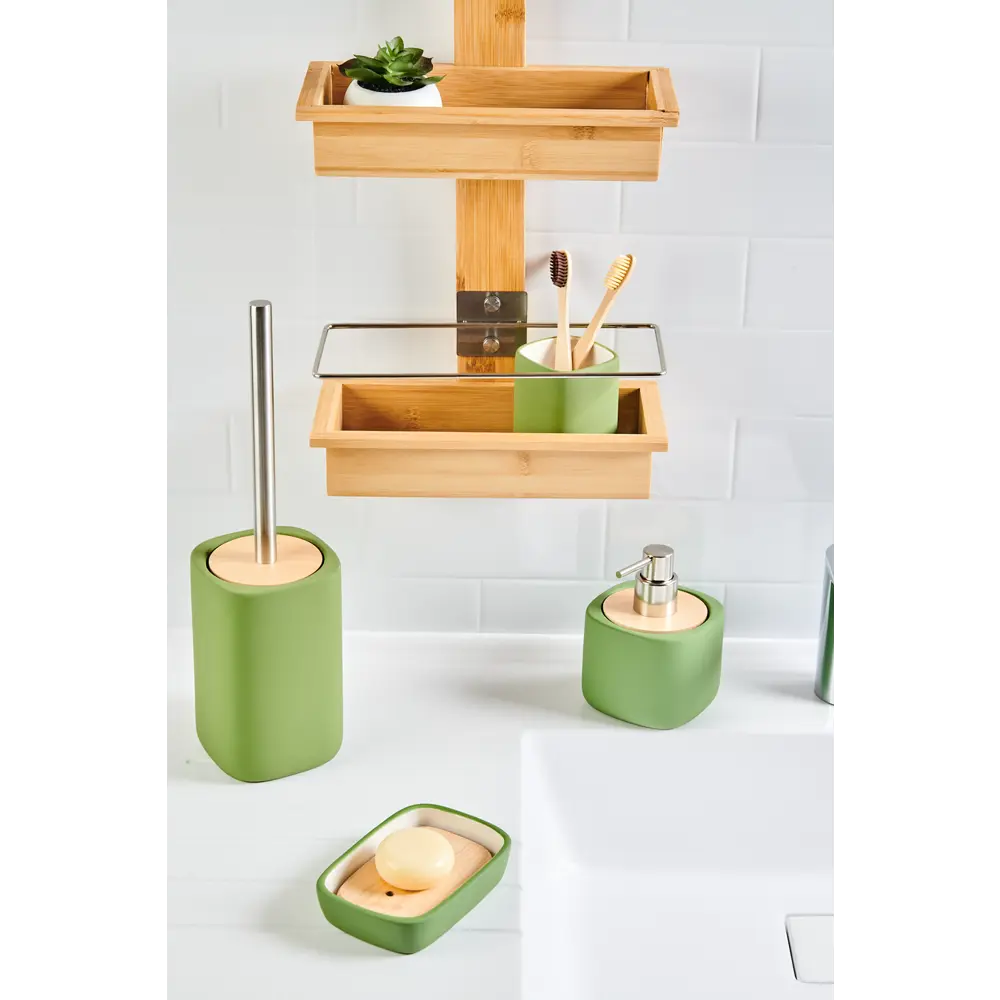 Дозатор для жидкого мыла Vidage Green Meadow цвет зеленый STLM-2212421 - Вид №5