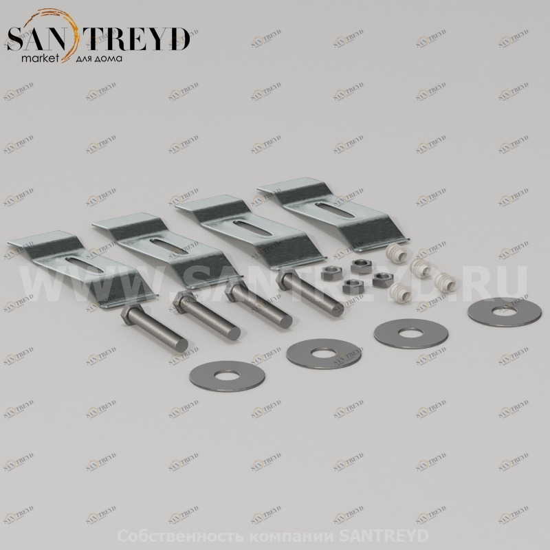 FKSG5 Крепежный комплект для раковин встраиваемых под столешницу см Globo ACCESSORIES Италия Ceramica Globo