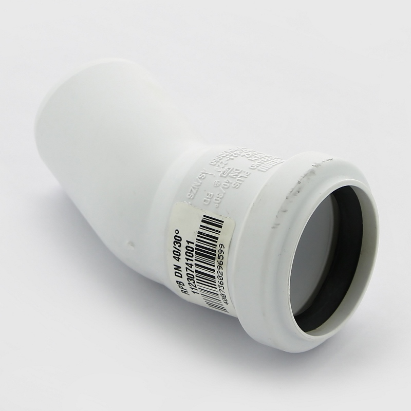 Отвод 30° Raupiano Plus REHAU d40 123074 - Вид №3