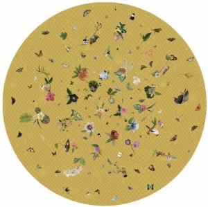 moooi Круглый цветочный ковер Signatures