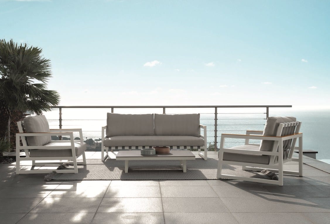 Ткань сани сад стул Talenti Alabama Alu ARCH-00125327 - Вид №1