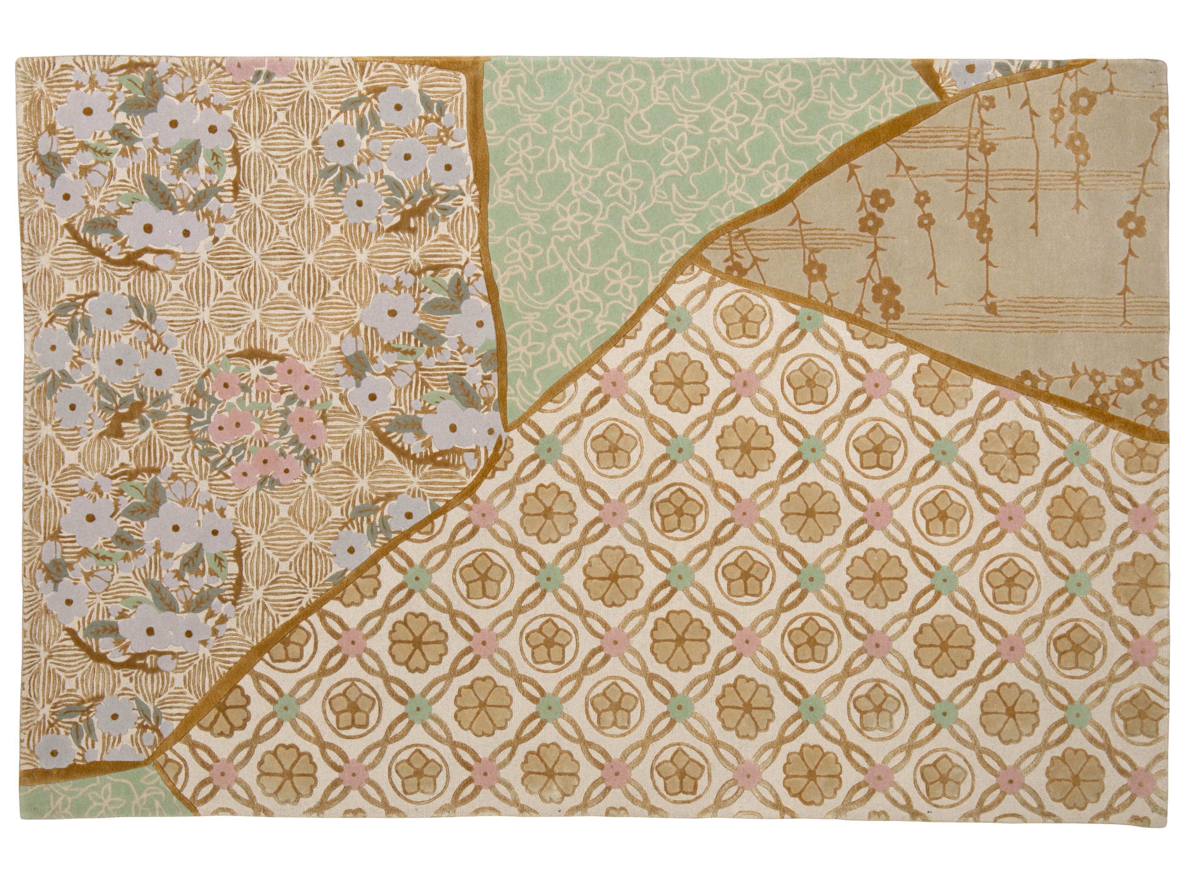 Прямоугольный ковер ручной работы K-3 Sakura ARCH-00084025