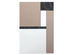 Прямоугольное настенное зеркало