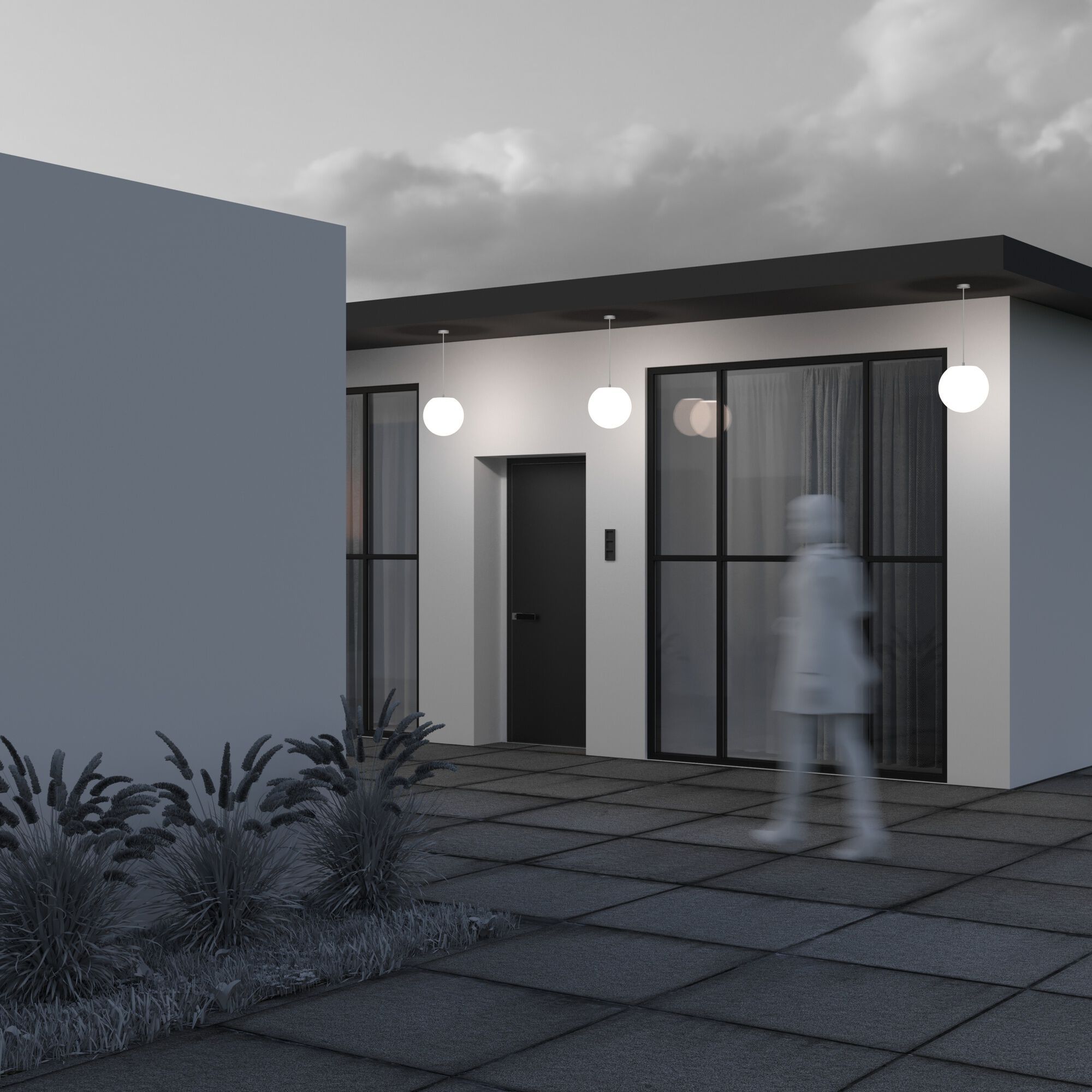 Пластиковый открытый подвесной светильник Maytoni Erda ARCH-00089473 - Вид №8